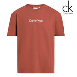 Calvin Klein Hero Logo Crew Neck Tee Red