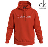 Calvin Klein Hero Logo Orange Hoodie Orange