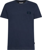Calvin Klein Highshine Box Logo Navy Tee Navy