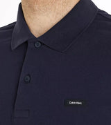 Calvin Klein Stretch Pique Navy Polo Navy
