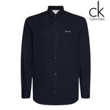 Calvin Klein Stretch Poplin Black Shirt Black