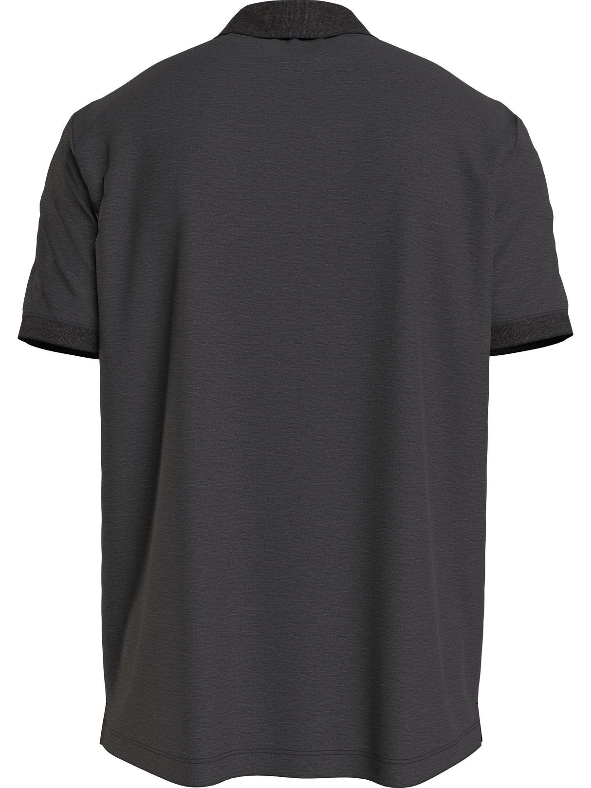 Calvin Klein Stretch Pique Black Polo Black