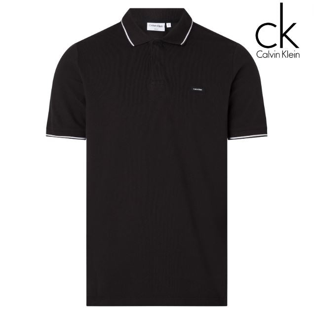 Calvin Klein Stretch Pique Black Tipped Black