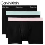 Calvin Klein 3-Pack Relaxed Fit Trunks Black
