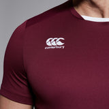 Canterbury Club Dry Maroon T-Shirt Wine