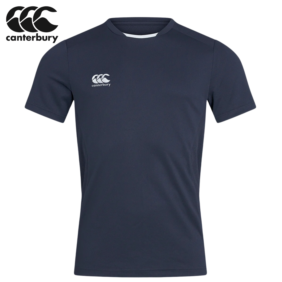 Canterbury Club Dry Navy Crew Neck Tee Navy