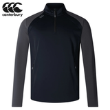 Canterbury Elite 1/4 Zip Black Sweater Black