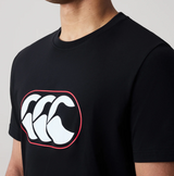 Canterbury Rakaia 2.0 Black T-Shirt Black