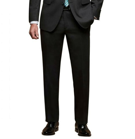 Carl Gross Wool Charcoal Suit Trouser Grey