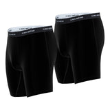 Ceceba 2Pk Stretch Long Leg Black Trunk Black