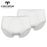 Ceceba 2-Pack White Stretch Briefs White
