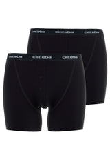Ceceba Black 2 Pack Long Boxer Brief Black