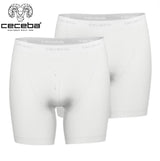 Ceceba 2 Pack White Stretch Long Boxers White
