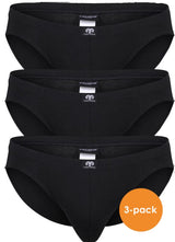 Ceceba 2-Pack Black Sports Briefs Black