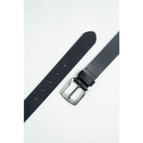 Charles Smith Black Leather Belt Black
