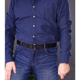 Charles Smith Black Leather Belt Black