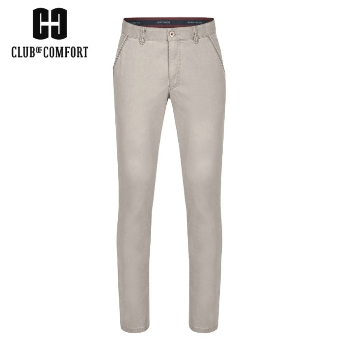 Club Of Comfort X-Tall Garvey Grey Chino Grey
