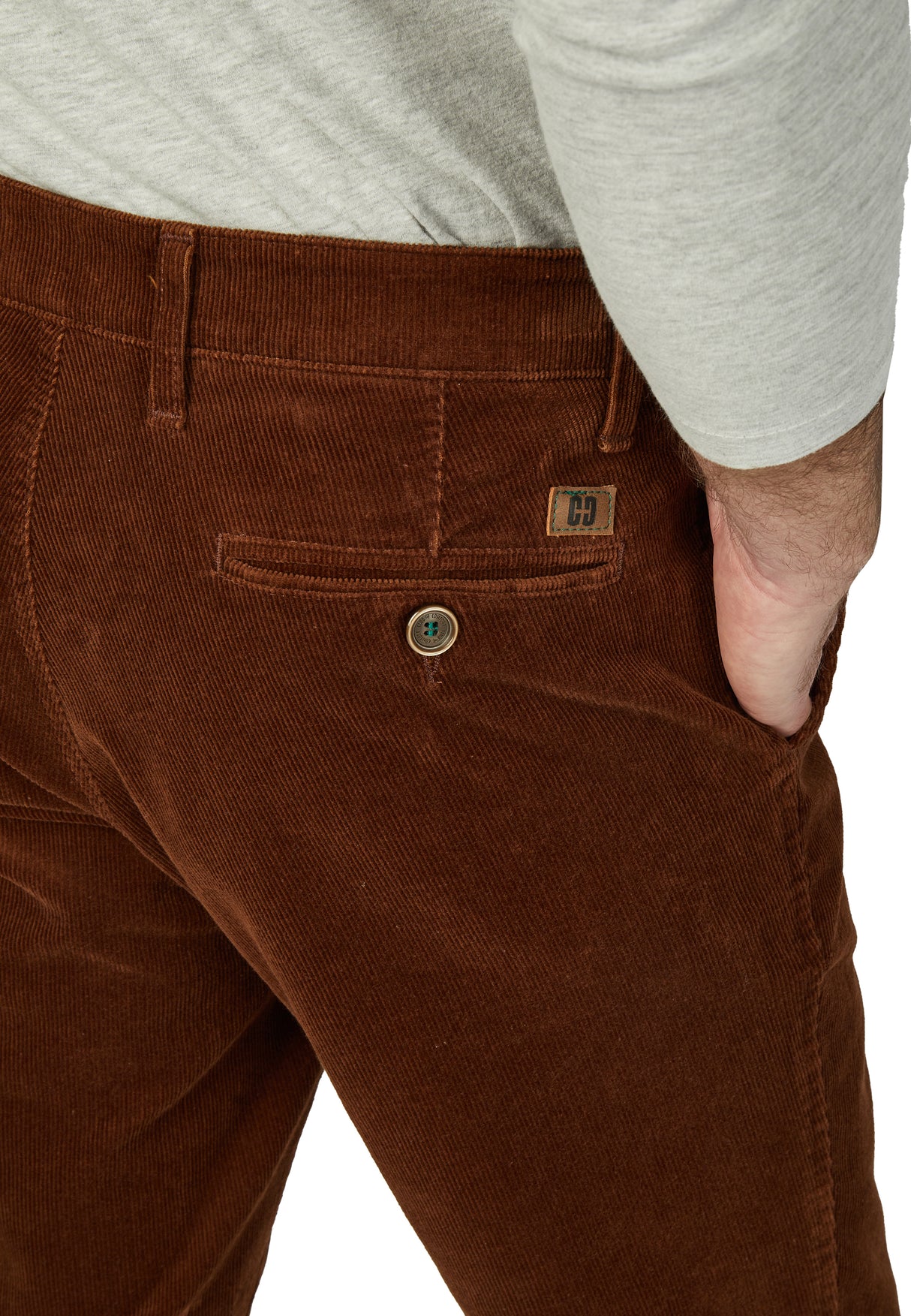 Club Of Comfort Garvey Brown Cords Brown