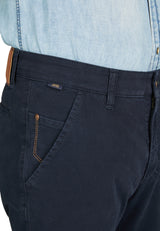 Club Of Comfort Garvey Stretch Chinos Navy