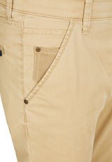 Club Of Comfort Denver Stretch Chinos Beige