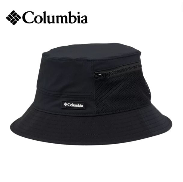 Columbia Black Trek Bucket Hat Black