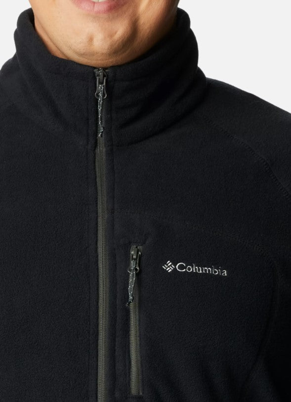 Columbia Fast Trek Full Zip Black Fleece Black
