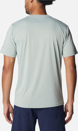Columbia Hike Crew Neck Light Blue Tee Blue