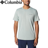 Columbia Hike Crew Neck Light Blue Tee Blue