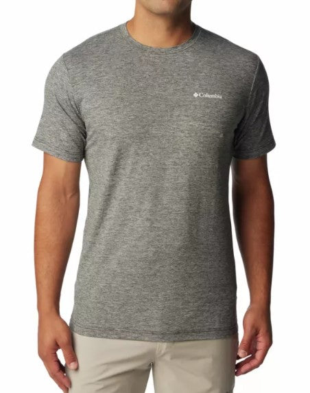 Columbia Hike Crew Neck Shark Grey Tee Grey