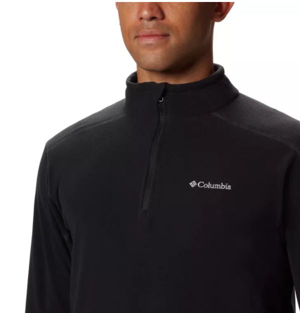 Columbia Klamath Half Zip Black Fleece Black