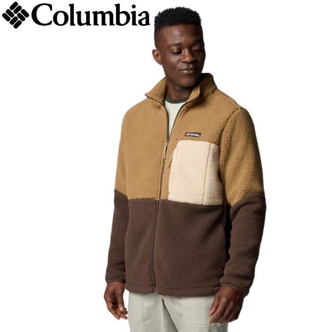 Columbia Mountainside Brown Heavy Fleece Brown