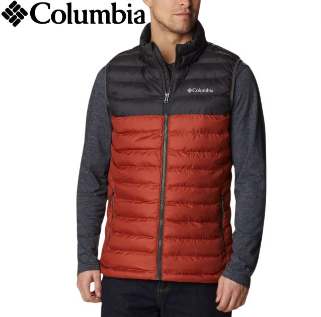 Columbia Powder Lite Warp Red Bodywarmer Red