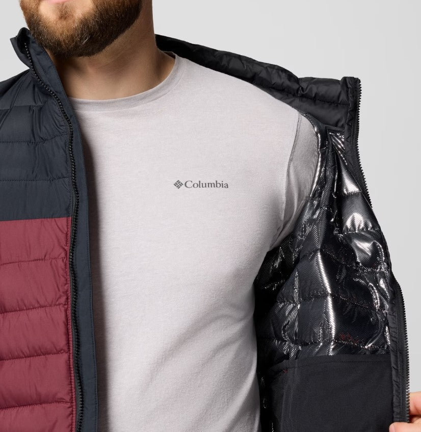 Columbia Powder Lite Rich Wine Jacket Wine