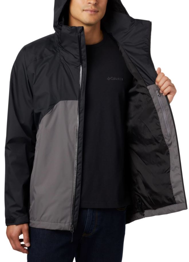 Columbia Rain Scape W.P Black Jacket Black