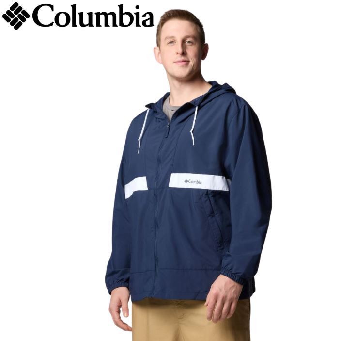 Columbia Spire Valley Hooded Jacket Navy – Kingsize Ireland