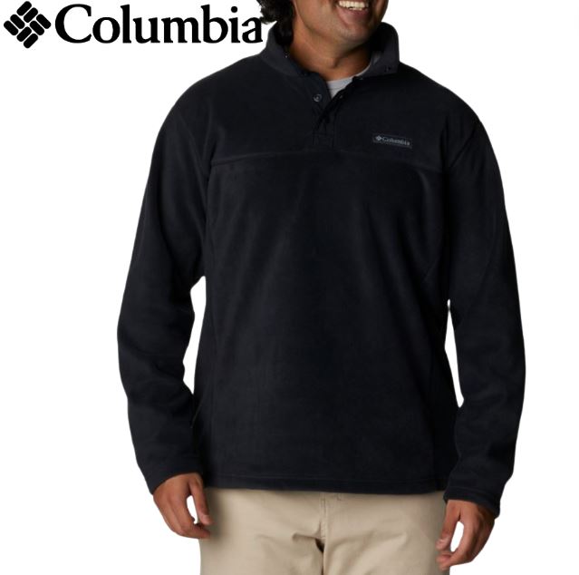 Columbia Steens Mountain Button Fleece Black