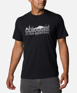 Columbia Sun Trek Black Graphic T-Shirt Black