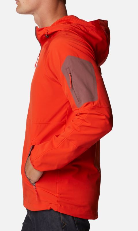 Columbia Heights Softshell Red Jacket Red