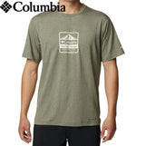 Columbia Tech Trail Graphic Green Tee Green