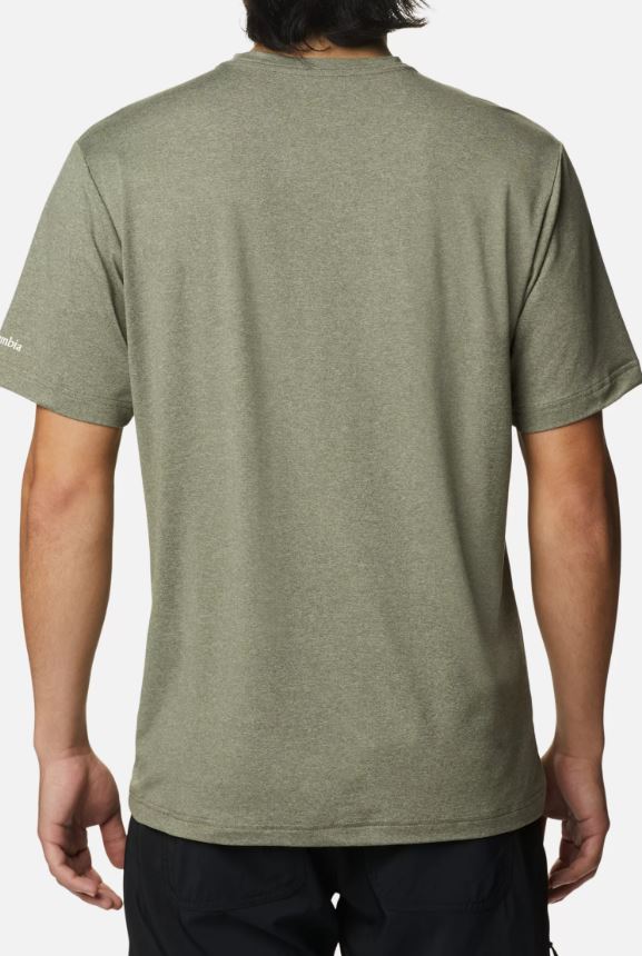 Columbia Tech Trail Graphic Green Tee Green
