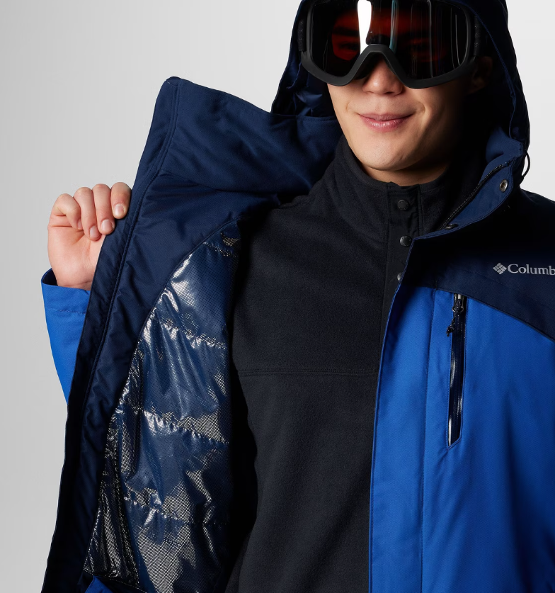 Columbia Last Tracks Blue Wp Jacket Blue