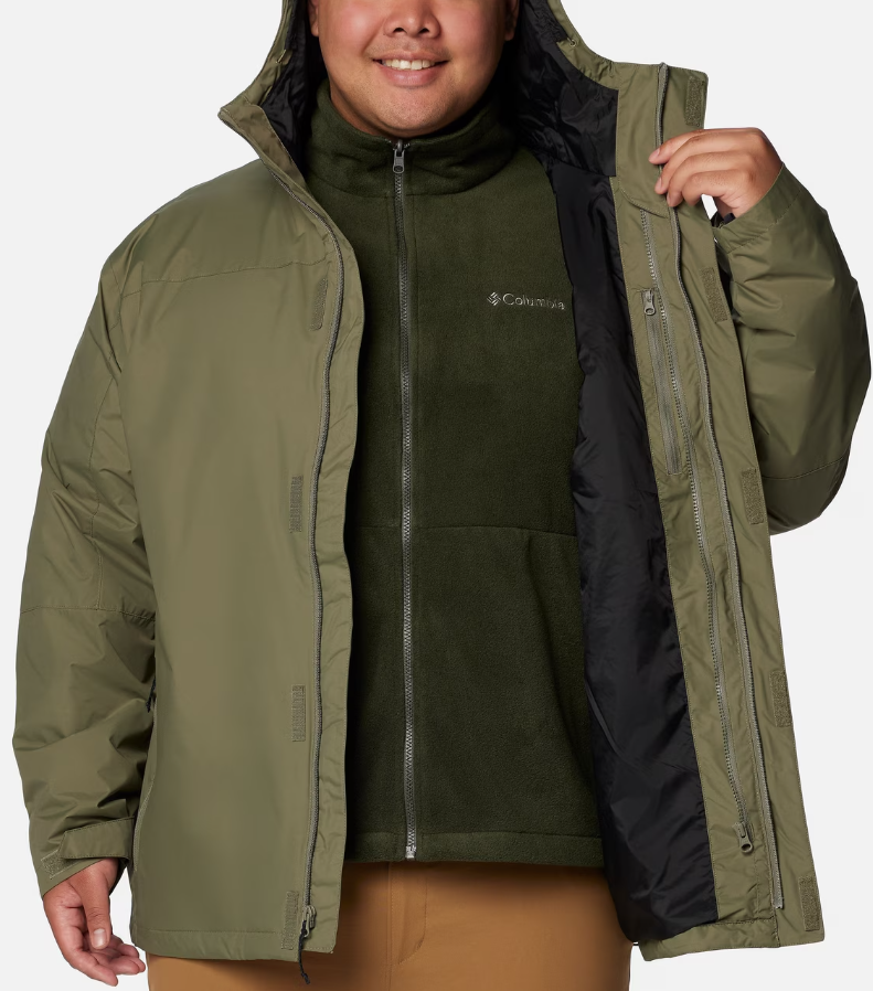 Columbia Tunnel Falls 3-In-1 W.P. Jacket Green