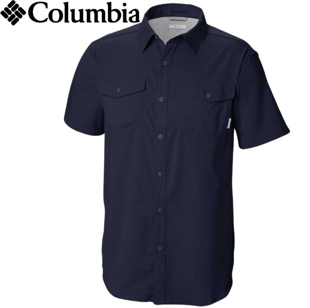 Columbia Utilizer Navy Short Sleeve Navy