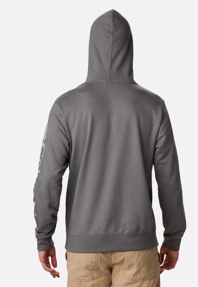 Columbia Viewmont Sleeve Logo Grey Hoody Grey