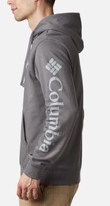 Columbia Viewmont Sleeve Logo Grey Hoody Grey
