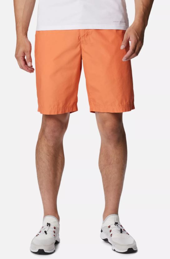 Columbia Washed Out Pale Orange Shorts Orange