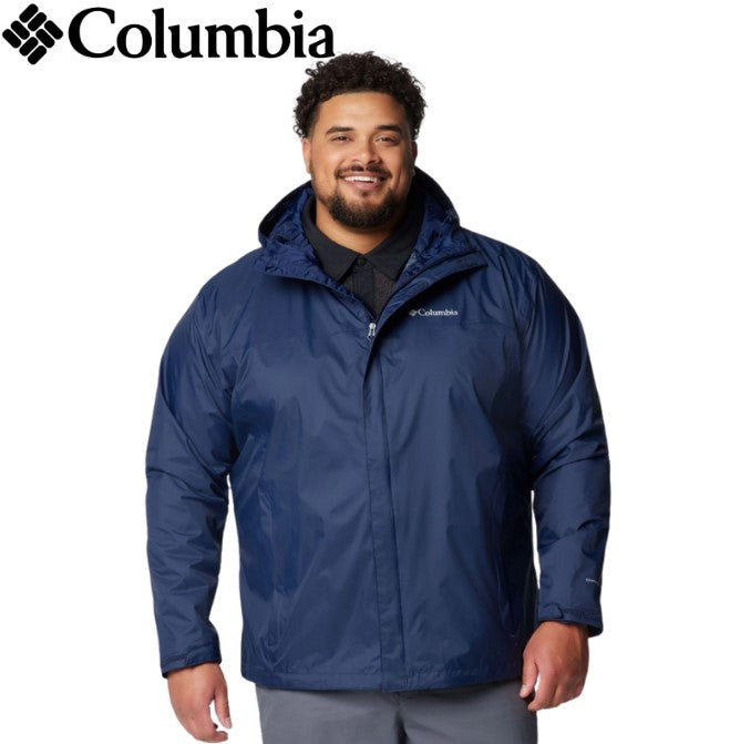 Columbia Watertight Waterporoof Jacket Navy