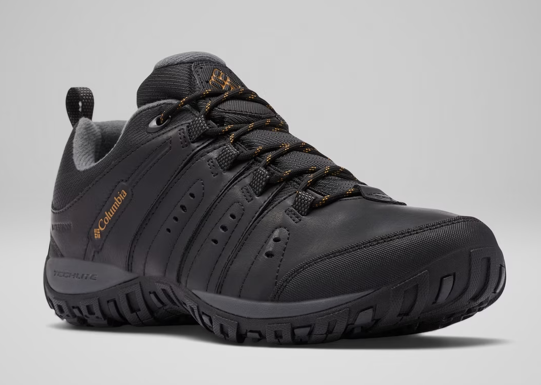 Columbia Woodburn Waterproof Black Shoe Black
