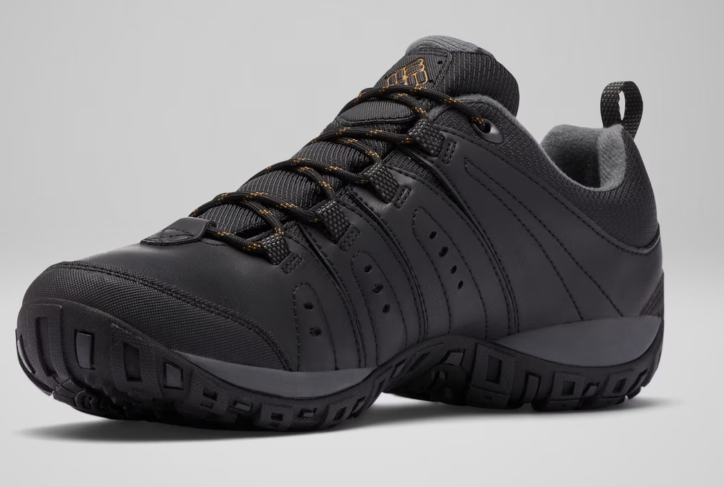 Columbia Woodburn Waterproof Black Shoe Black