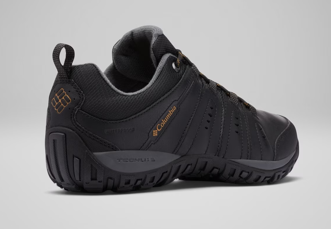 Columbia Woodburn Waterproof Black Shoe Black